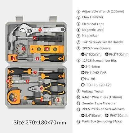 Home DIY Tool Set 🛠️🏡 – Essential Hand Tools 🔧✨