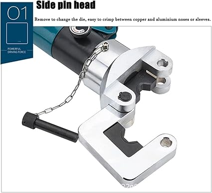 Hydraulic Crimper ⚡🔧 – Heavy Duty Wire Tool 🛠️💪