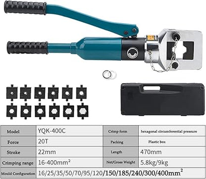 Hydraulic Crimper ⚡🔧 – Heavy Duty Wire Tool 🛠️💪
