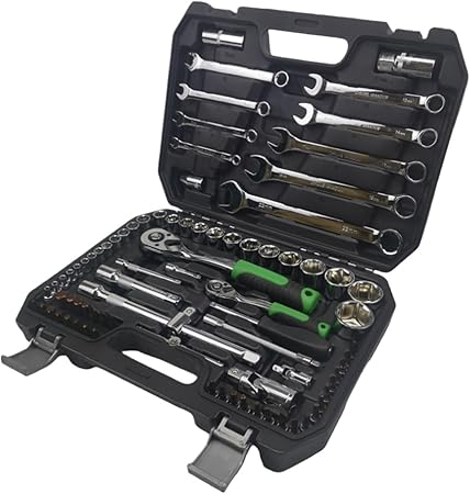 82-Piece Tool Kit 🛠️✨ – Ratchet & Socket Set 🔧💪