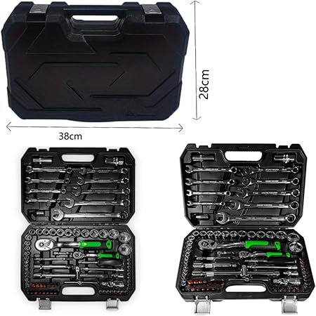 82-Piece Tool Kit 🛠️✨ – Ratchet & Socket Set 🔧💪